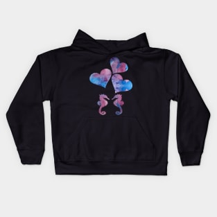 Seahorse Art Kids Hoodie